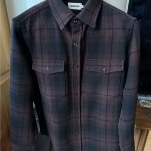 Taylor Stitch Maritime Shirt Jacket Carson Plaid 40